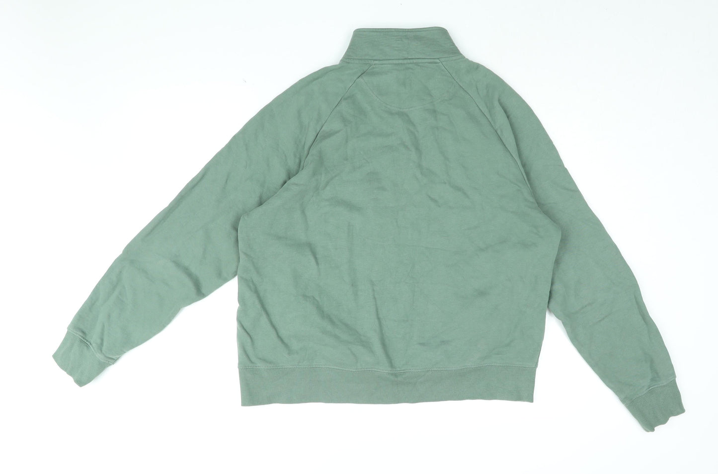 Womens UK Size L Marks and Spencer Green Pullover Sweatshirt