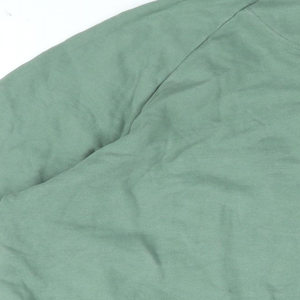 Womens UK Size L Marks and Spencer Green Pullover Sweatshirt