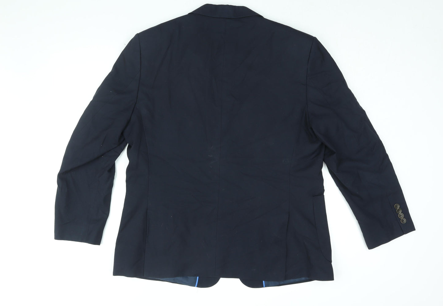 Mens UK Size 44 Marks and Spencer Regular Blue Suit Jacket