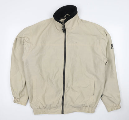 Mens UK Size L Pringle Beige Bomber Jacket