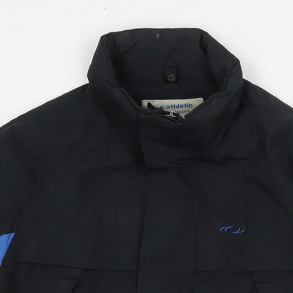 Mens UK Size M U.S. Athletic Black Jacket