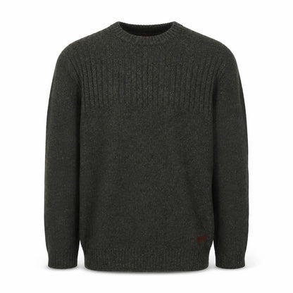 Gandys Mens Blue Round Neck Acrylic Pullover Jumper Size S Long Sleeve