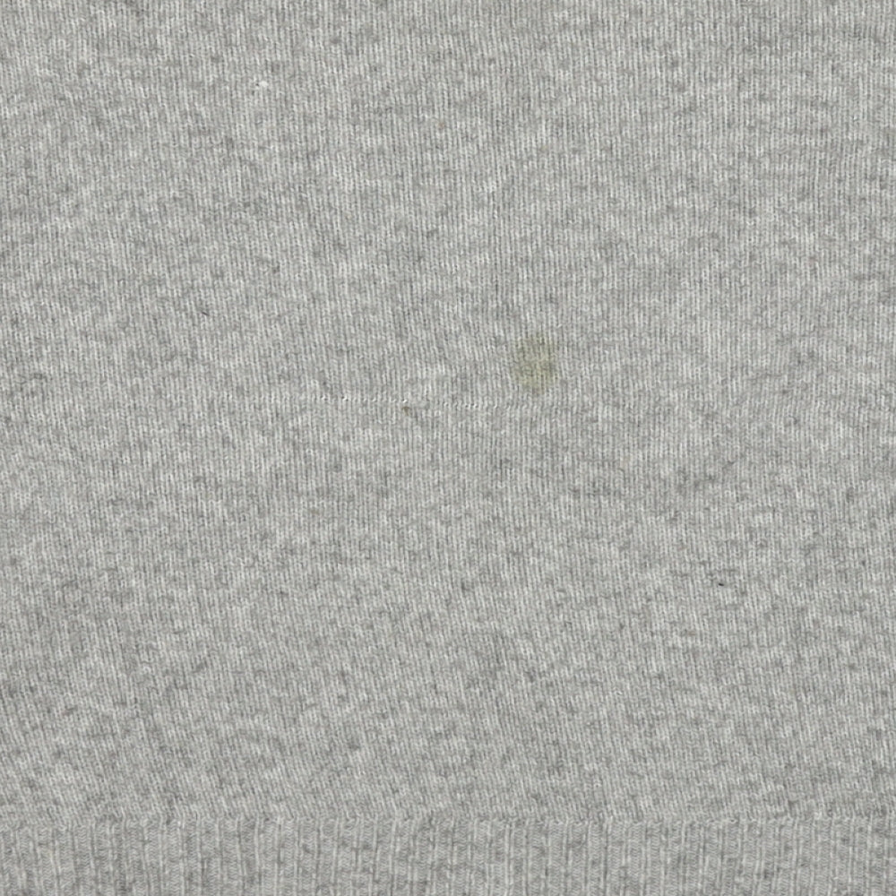 Gap Womens Grey Round Neck Nylon Pullover Jumper Size S