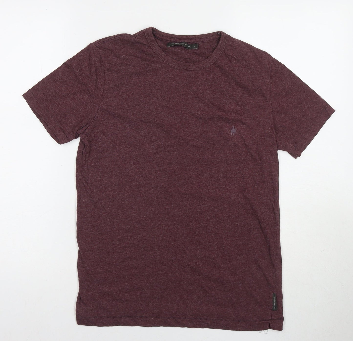 Mens UK Size S French Connection Brown  T-Shirt