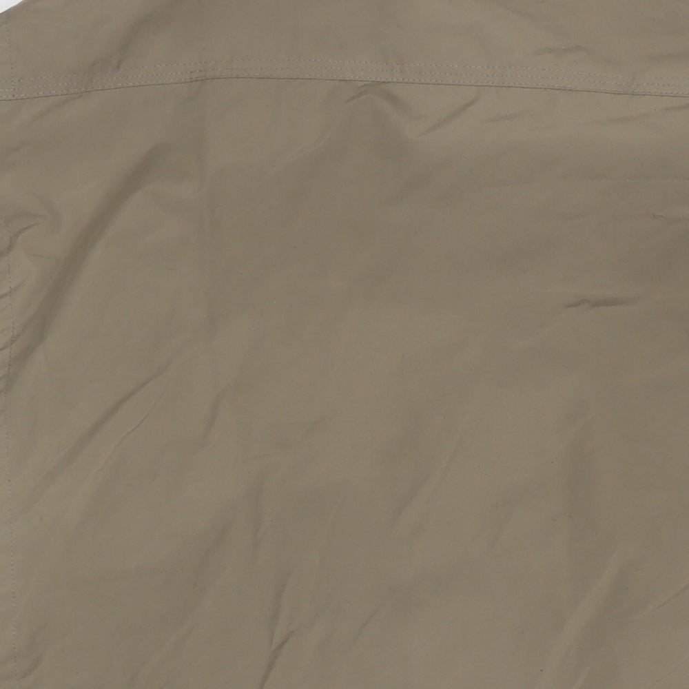 Atlantic Bay Mens Brown Jacket Size XL Zip