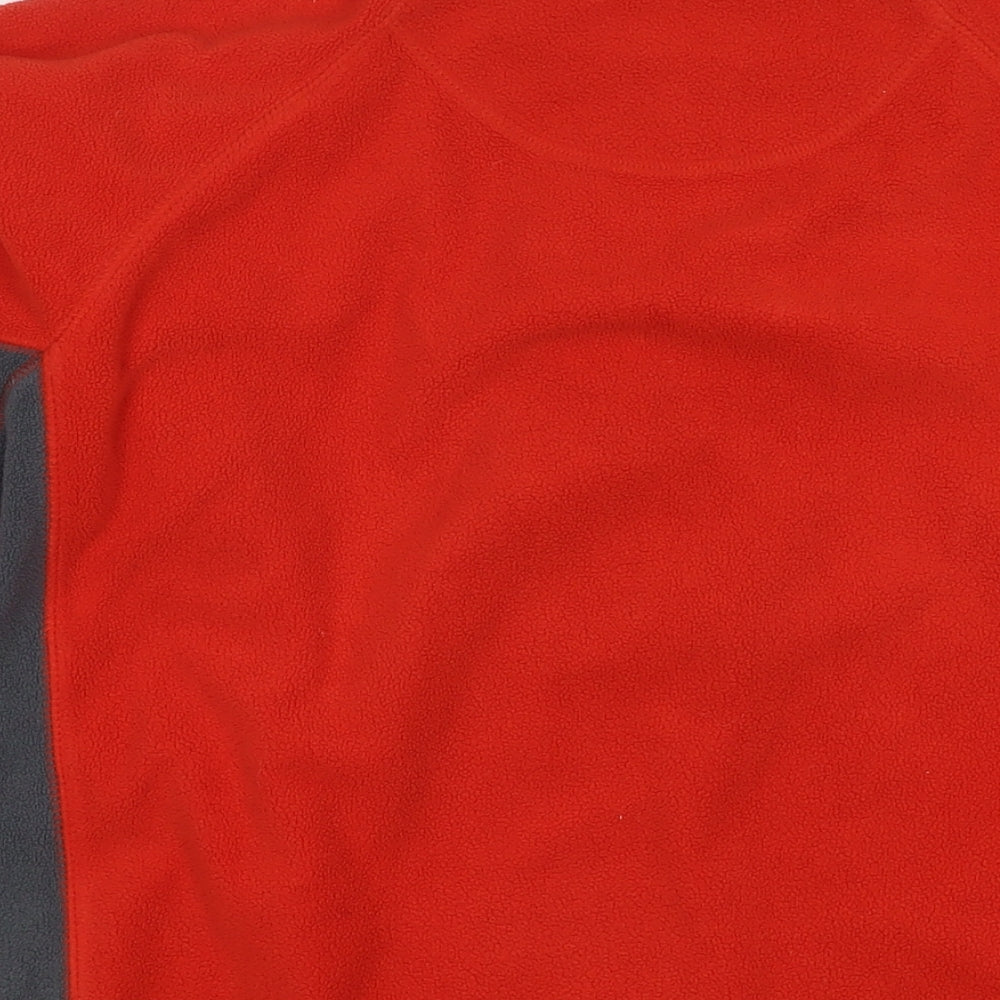 Mens UK Size M Mountain Life Red Pullover Sweatshirt