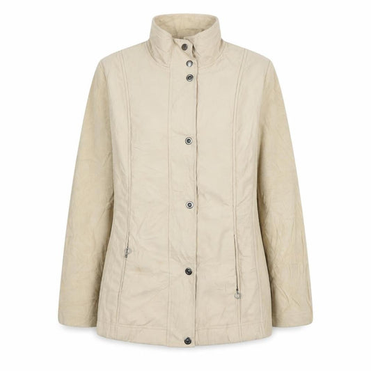 Womens UK Size 16 Daxon Beige Jacket