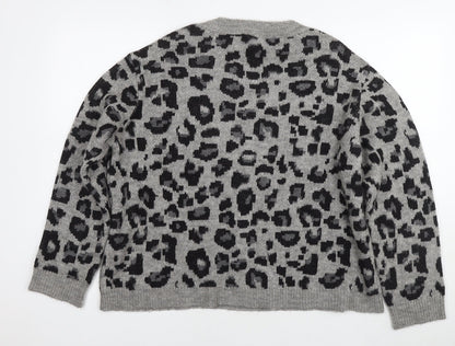 Womens UK Size XL VERO MODA Grey Pullover Jumper