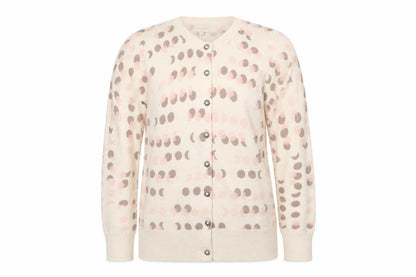 Womens UK Size 8 RJR.John Rocha Beige Cardigan Jumper