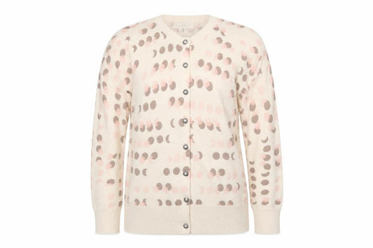 Womens UK Size 8 RJR.John Rocha Beige Cardigan Jumper