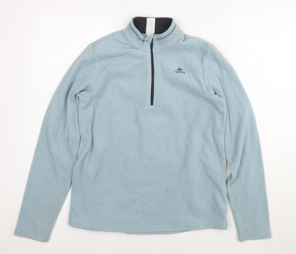 Quechua Boys Blue Polyester Pullover Sweatshirt Size 14-15 Years Pullover