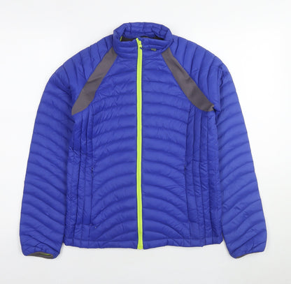 Womens UK Size XS Lands' End Blue Jacket