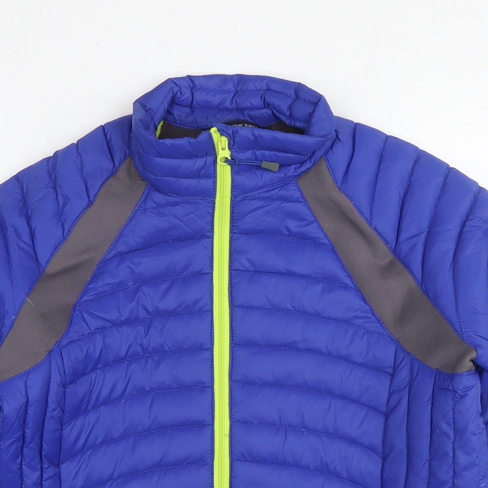 Womens UK Size XS Lands' End Blue Jacket