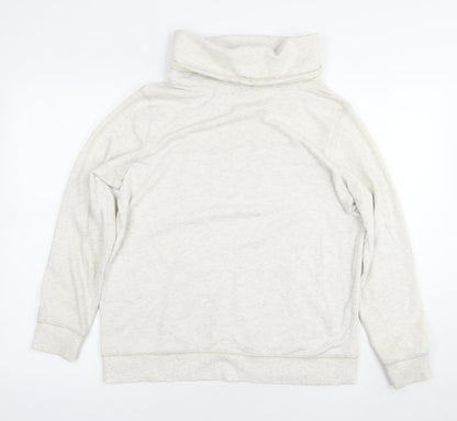 Gap Womens Ivory Cotton Pullover Hoodie Size M Pullover - 1969