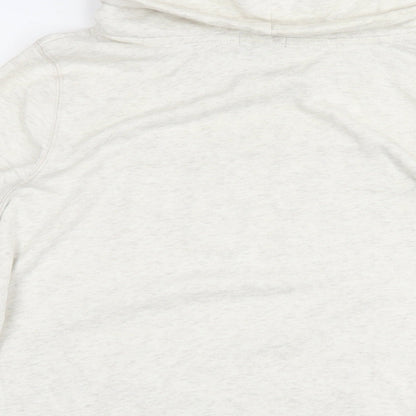 Gap Womens Ivory Cotton Pullover Hoodie Size M Pullover - 1969