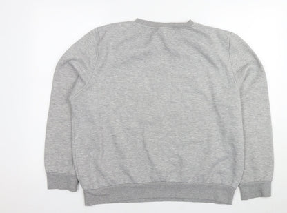 Womens UK Size L Disney Grey Pullover Sweatshirt