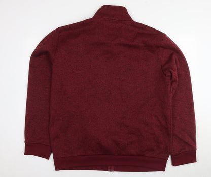 Atlas Mens Red Jacket Size XL Zip