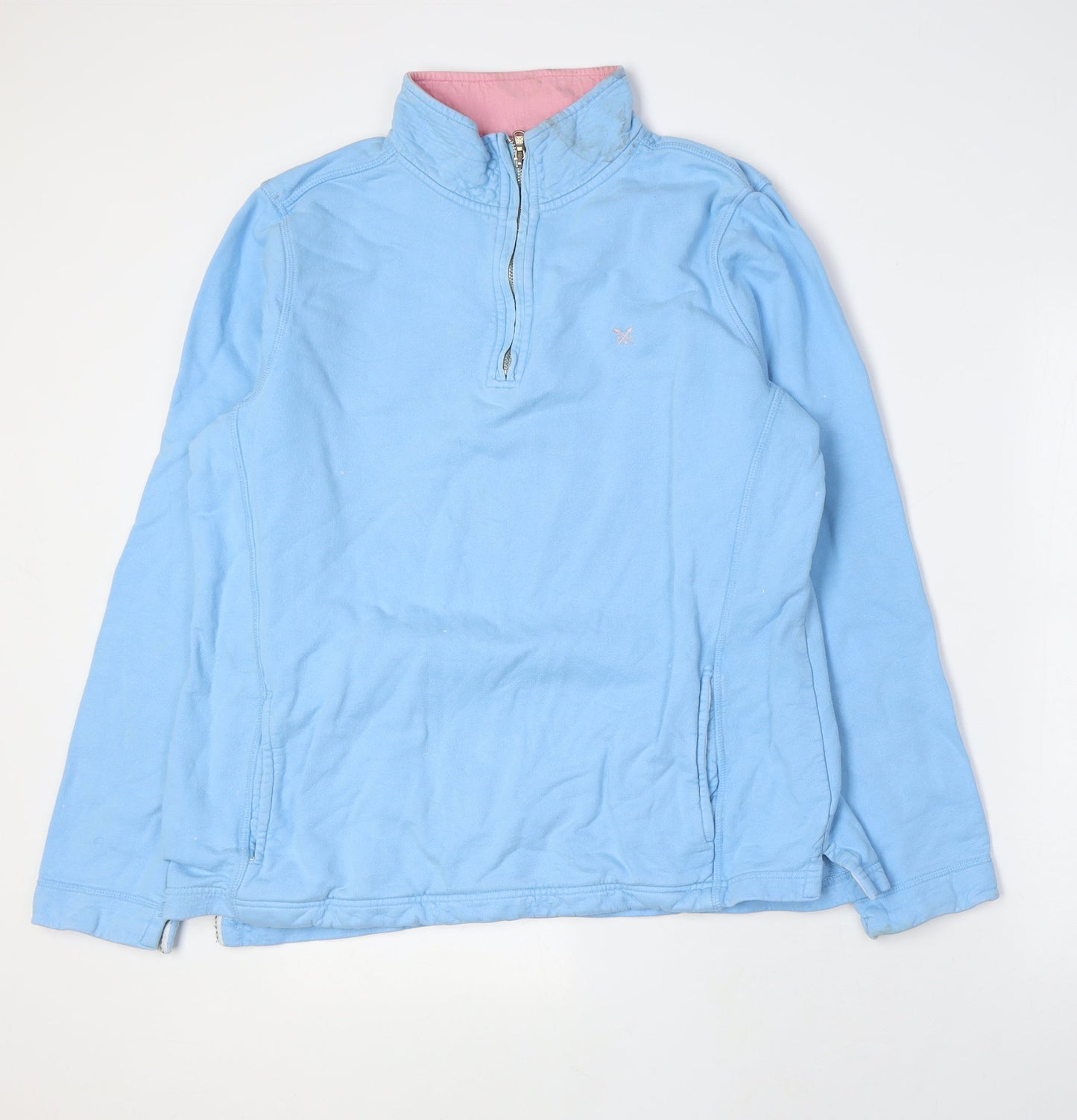Vineyard Vines Women's Blue Sweatshirt, M, Casual Zip
