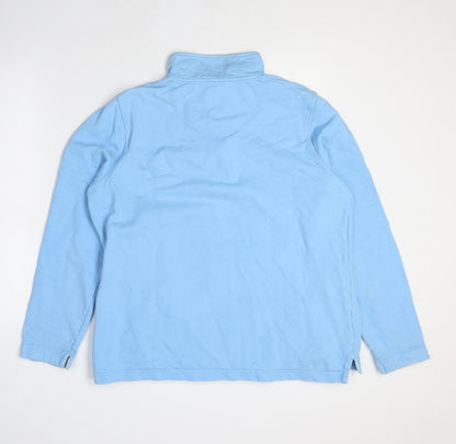 Vineyard Vines Women's Blue Sweatshirt, M, Casual Zip