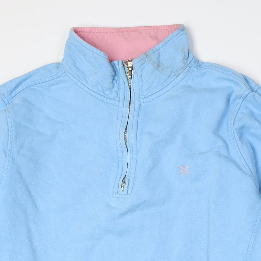 Vineyard Vines Women's Blue Sweatshirt, M, Casual Zip