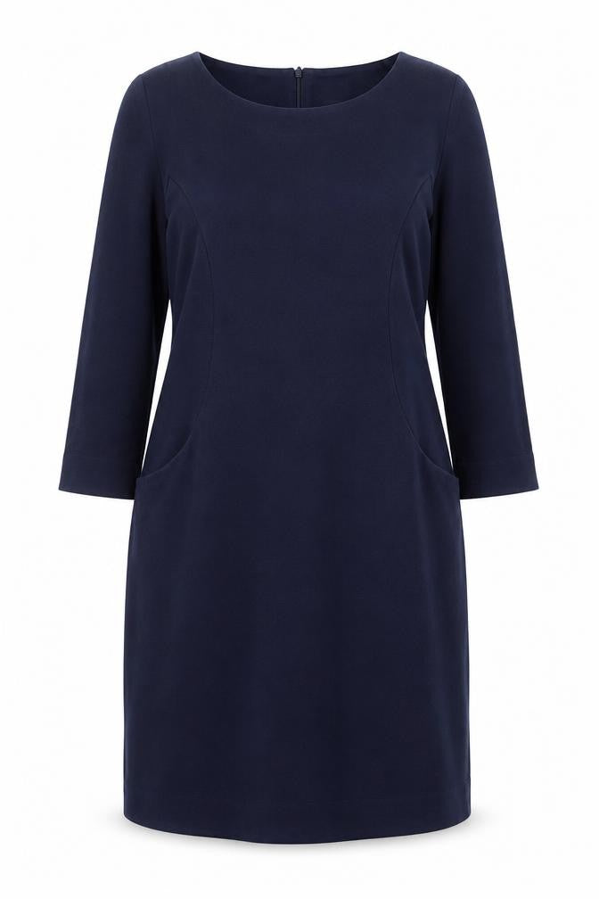 Gap Women's Blue Sheath Dress - L, Classic Workwear