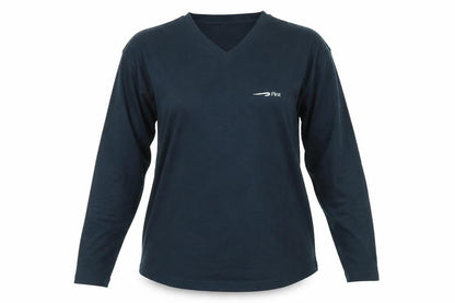 First Womens Blue Cotton Basic T-Shirt Size M Sweetheart - First logo