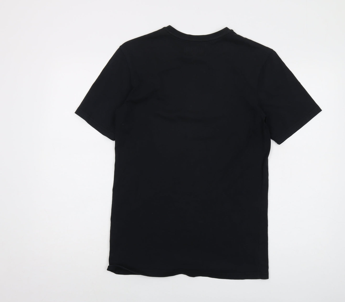 Westbeach Mens Black Cotton T-Shirt Size S Crew Neck