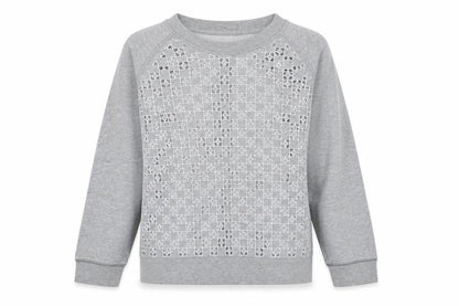 Womens UK Size M Gap Grey Pullover Sweatshirt