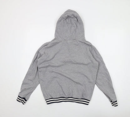 Money Boys Grey Cotton Pullover Hoodie Size 12-13 Years Pullover