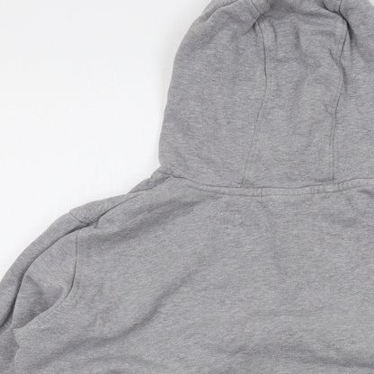 Money Boys Grey Cotton Pullover Hoodie Size 12-13 Years Pullover