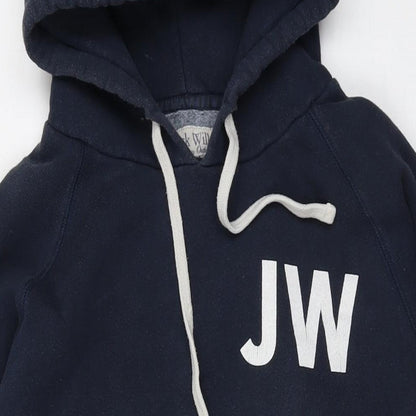 Womens UK Size 12 Jack Wills Blue Pullover Hoodie