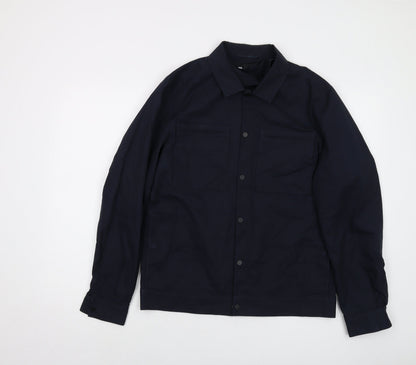 Mens UK Size S COS Blue Jacket