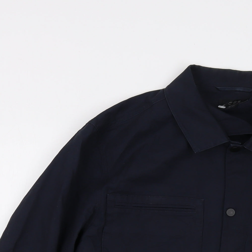 Mens UK Size S COS Blue Jacket