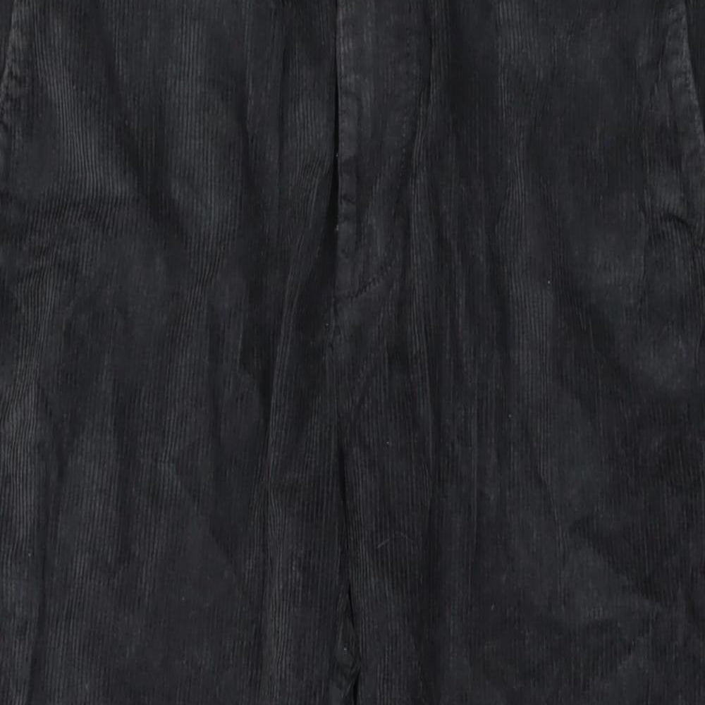 Gap Mens Grey Cotton Trousers Size M L27 in Regular Button