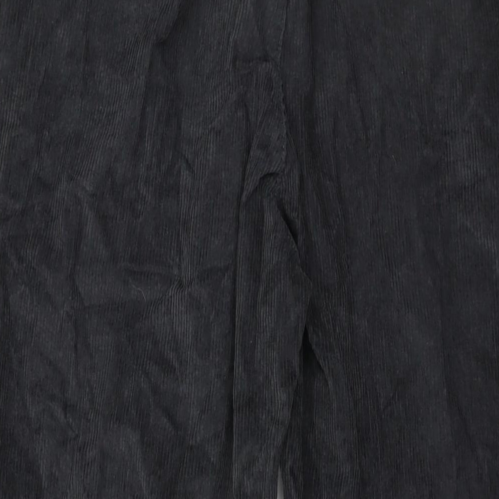 Gap Mens Grey Cotton Trousers Size M L27 in Regular Button