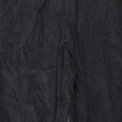 Gap Mens Grey Cotton Trousers Size M L27 in Regular Button