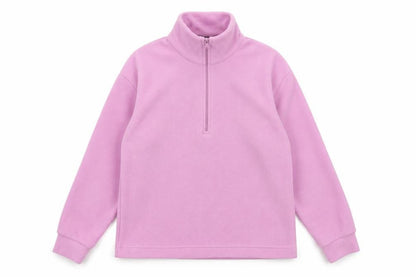 Campagnolo Womens Purple Polyester Pullover Sweatshirt Size S Zip