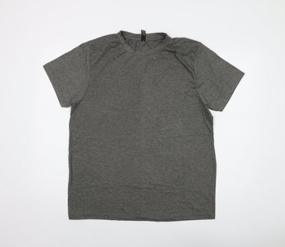 Mens UK Size 2XL Donnay Grey  T-Shirt