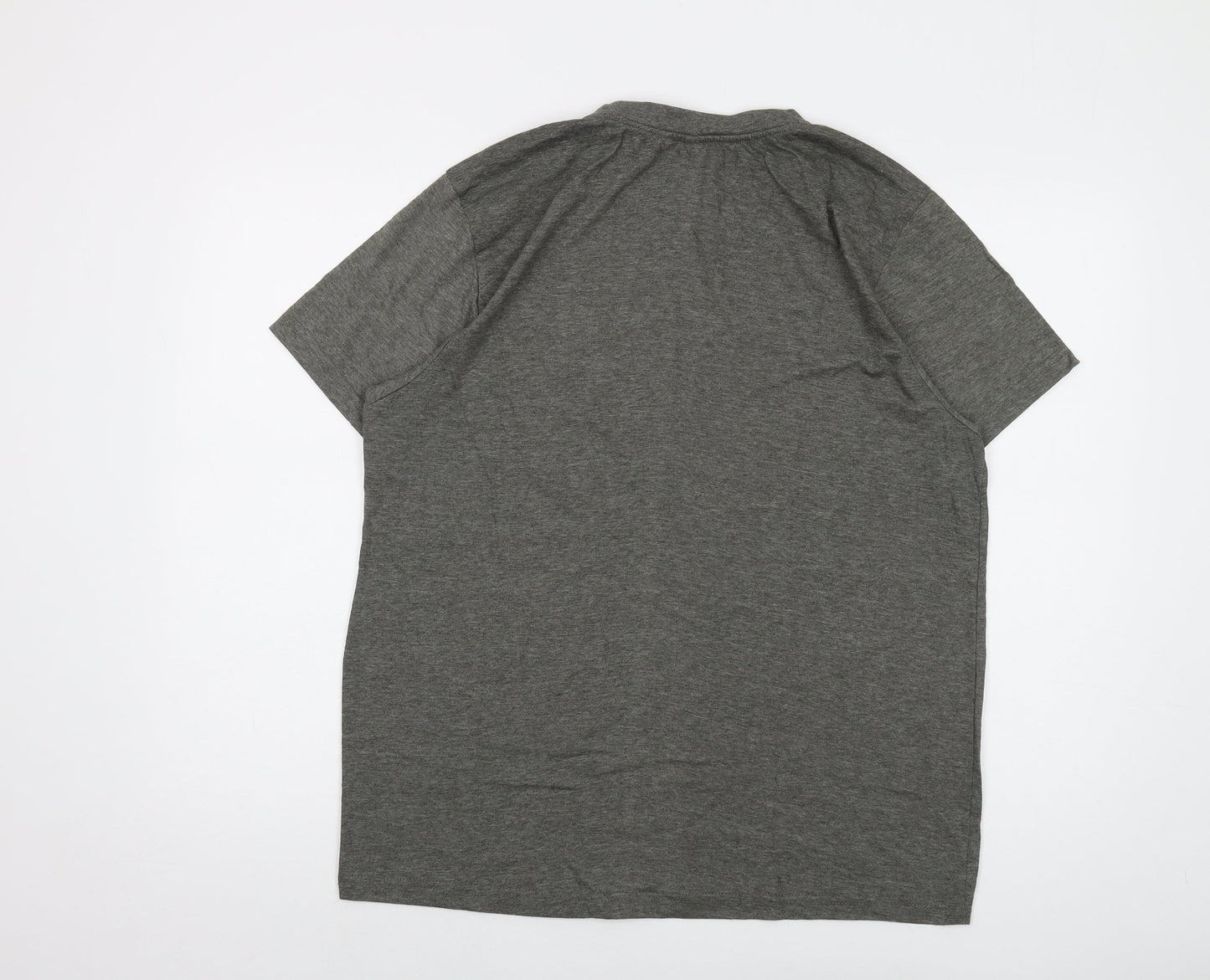 Mens UK Size 2XL Donnay Grey  T-Shirt