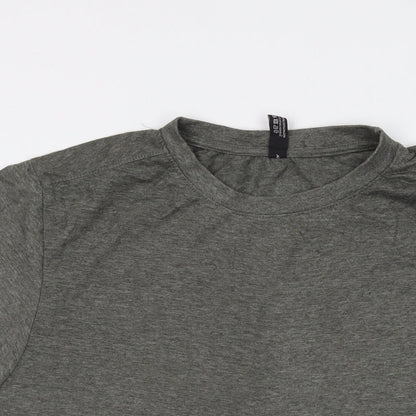 Mens UK Size 2XL Donnay Grey  T-Shirt