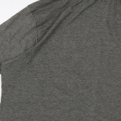 Mens UK Size 2XL Donnay Grey  T-Shirt