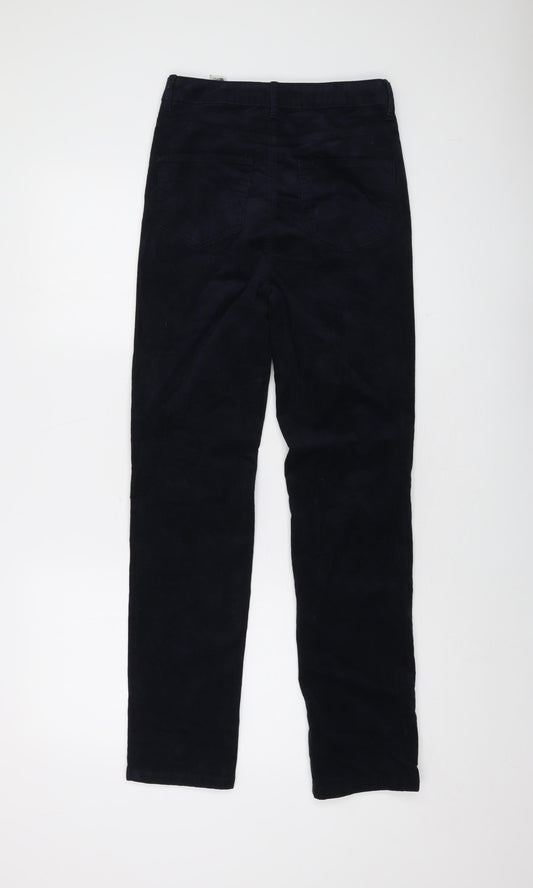 Womens UK Size 6 Marks and Spencer Regular Fit  Blue Trousers