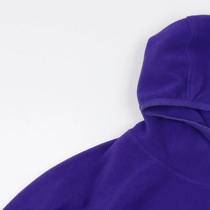 Womens UK Size 12 Hi Gear Purple Pullover Hoodie