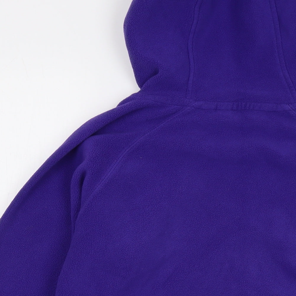 Womens UK Size 12 Hi Gear Purple Pullover Hoodie
