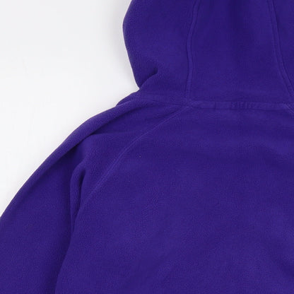Womens UK Size 12 Hi Gear Purple Pullover Hoodie