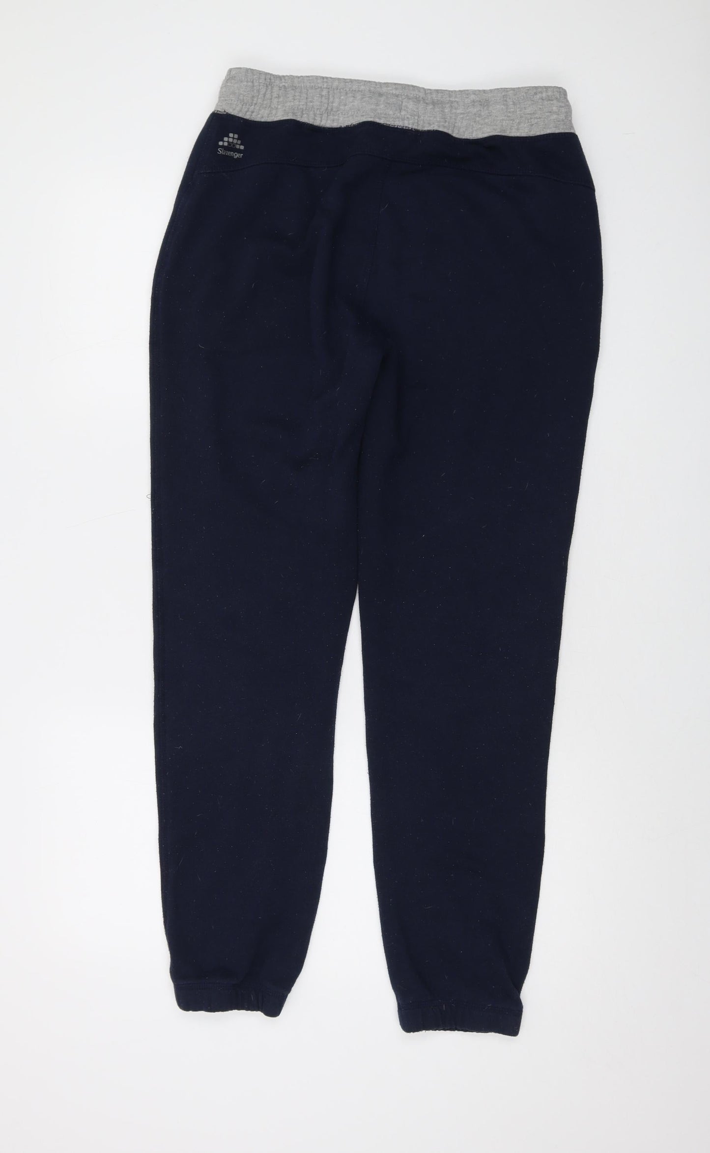 Womens UK Size 14 Slazenger Regular Fit Sweatpants Blue Trousers