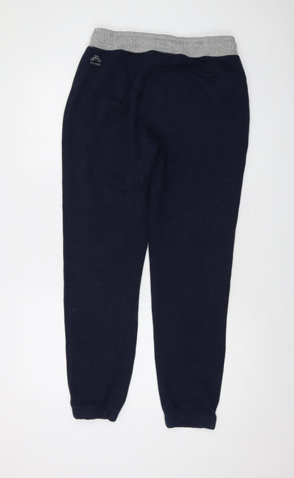 Womens UK Size 14 Slazenger Regular Fit Sweatpants Blue Trousers