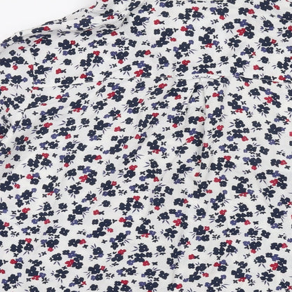 Womens UK Size 12 Crew Clothing Multicoloured Basic Button-Up