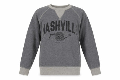 Comp David Womens Grey Cotton Pullover Sweatshirt Size S Pullover
