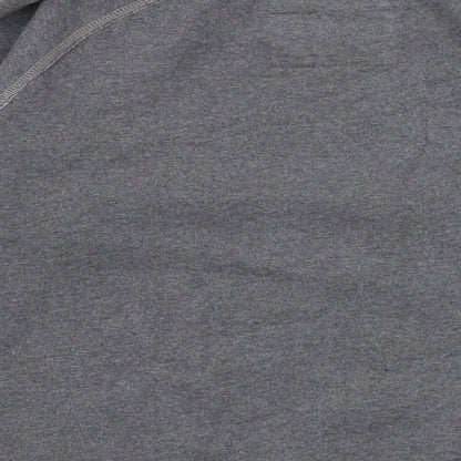Comp David Womens Grey Cotton Pullover Sweatshirt Size S Pullover